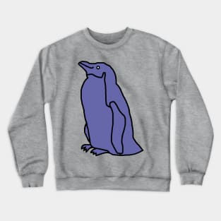 Very Peri Periwinkle Blue Penguin Color of the Year 2022 Crewneck Sweatshirt